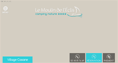 Desktop Screenshot of camping-moulin-de-leclis.fr